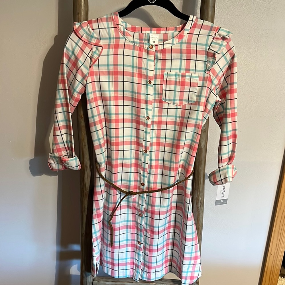 NWT, Carter’s casual dress, size 12